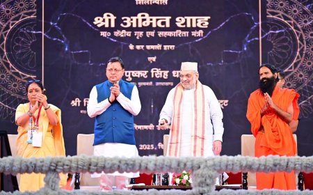 केंद्रीय गृह मंत्री अमित शाह बोले, पारदर्शिता, तीव्रता और दूरदर्शिता के साथ काम कर ही है धामी सरकार