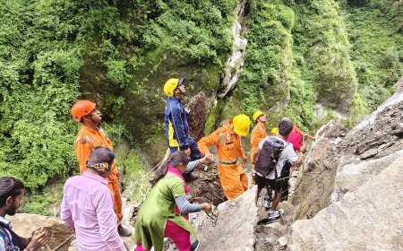 रुद्रप्रयाग जनपद में अतिवृष्टि, तड़के छह बजे से ही शुरू हो गए थे राहत और बचाव कार्य