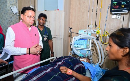 भगदड़ के बाद हरिद्वार पहुंचे सीएम धामी, घायलों से की मुलाकात… दिए मजिस्ट्रियल जांच के आदेश