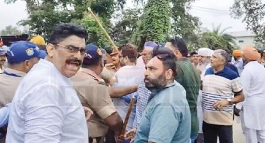 पंचायत चुनाव में भाजपाई नेता आपस में भिड़े