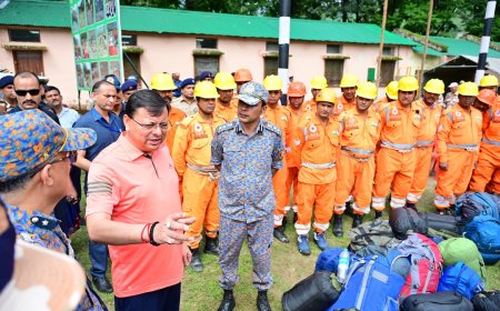 भारतीय सेना ने धाराली क्षेत्र में बचाव अभियान तेज़ किया