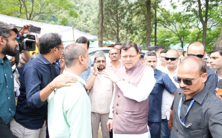 मुख्यमंत्री धामी की निगरानी में धराली में राहत-बचाव अभियान तेज