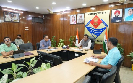 जिलाधिकारी नितिन सिंह भदौरिया की अध्यक्षता में डॉ. ए.पी.जे. अब्दुल कलाम सभागार कलेक्ट्रेट में आयोजित हुई बैठक