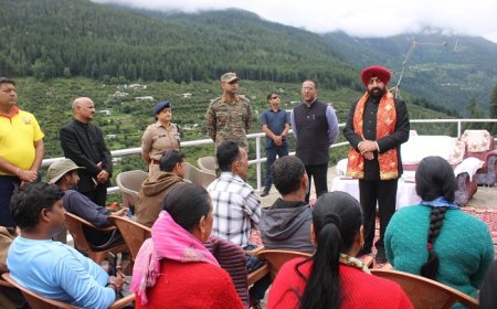 राज्यपाल ने किया आपदाग्रस्त क्षेत्र धराली और मुखबा का दौरा