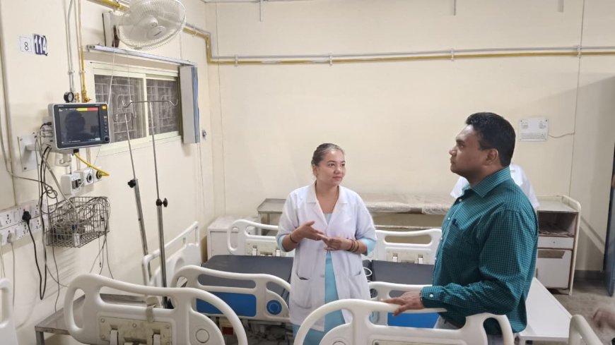 धराली आपदा :  अलर्ट मोड में स्वास्थ्य विभाग, मुख्यमंत्री के निर्देश पर स्वास्थ्य सचिव ने किया अस्पतालों का निरीक्षण