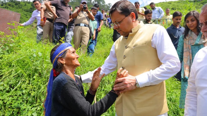 मुख्यमंत्री पुष्कर सिंह धामी ने कहा कि धराली क्षेत्र में आपदा प्रभावित लोगों को त्वरित राहत उपलब्ध कराई गई है