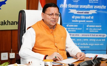 मुख्यमंत्री श्री पुष्कर सिंह धामी की उपस्थिति में मंगलवार को सचिवालय में राज्य सरकार और एनएचएलएमएल के बीच समझौता हुआ