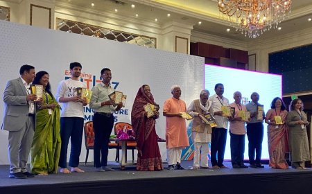 रायपुर में पाँच पुस्तकों का लोकार्पण : सात्विक आहार से स्वास्थ्य की ओर