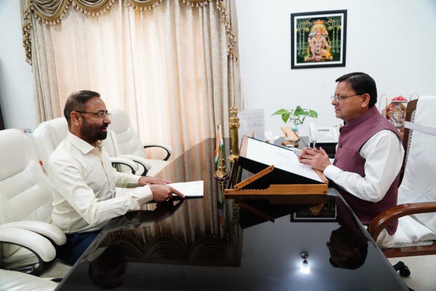 मुख्यमंत्री ने प्रदान की 136.68 करोड़ की विभिन्न विकास योजनाओं की वित्तीय स्वीकृति