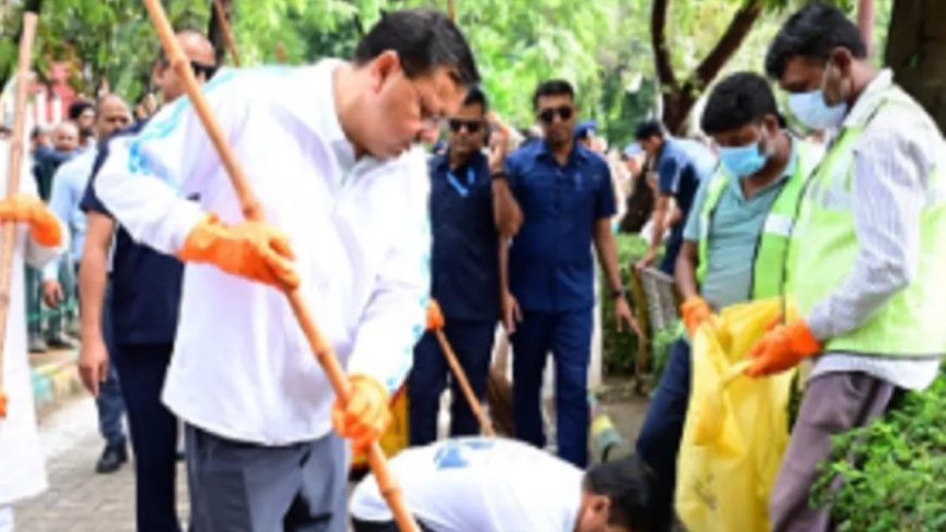 मुख्यमंत्री श्री पुष्कर सिंह धामी ने बुधवार को स्वच्छ उत्सव-2025 कार्यक्रम का शुभारंभ किया