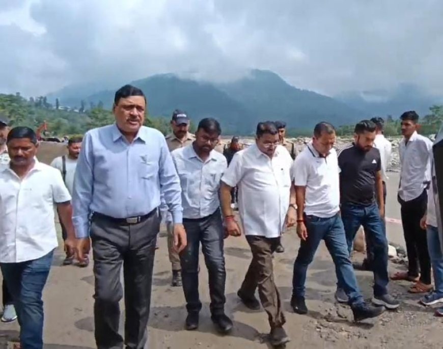 कमिश्नर गढ़वाल ने लिया आपदा का जायजा