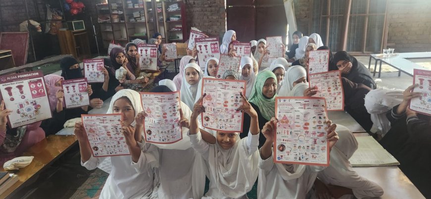 एल्डा फाउंडेशन ने हरबर्टपुर क्षेत्र के कई गर्ल्स मदरसों में एक विशेष जागरूकता कार्यक्रम आयोजित किया