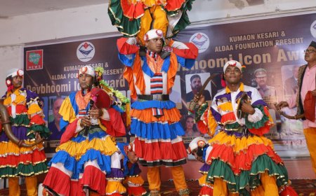 देवभूमि आइकॉन अवॉर्ड 2025 में प्रतिभाओं का हुआ सम्मान
