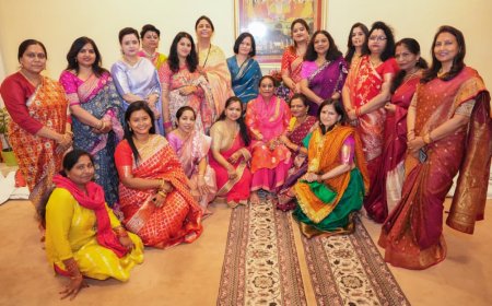 राजभवन में प्रथम महिला श्रीमती गुरमीत कौर द्वारा करवा चौथ का पारंपरिक एवं भव्य आयोजन किया गया