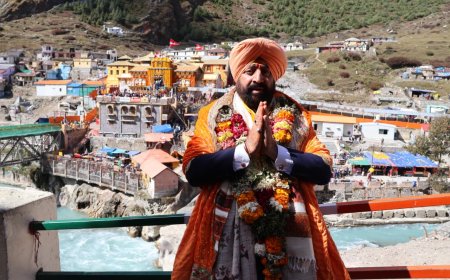 राज्यपाल ने बदरीनाथ धाम पहुंचकर की पूजा अर्चना, राज्य और देश की सुख-समृद्धि की कामना की