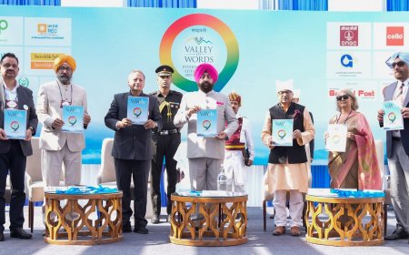 राज्यपाल लेफ्टिनेंट ने मधुबन होटल में ‘वैली ऑफ वर्ड्स’ इंटरनेशनल लिटरेचर एंड आर्ट फेस्टिवल के 9वें संस्करण का शुभारंभ किया