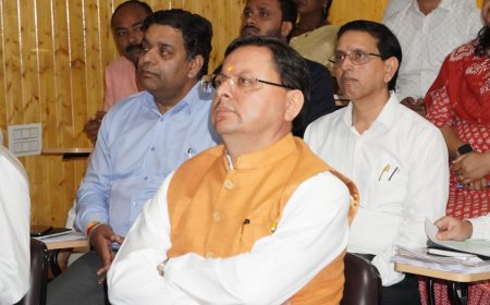 लोगों की भावना के अनुरूप हो निर्माण कार्य” – मुख्यमंत्री श्री पुष्कर सिंह धामी