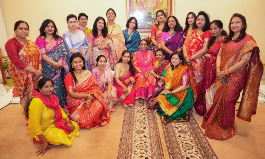 राजभवन में प्रथम महिला श्रीमती गुरमीत कौर द्वारा करवा चौथ का पारंपरिक एवं भव्य आयोजन किया गया