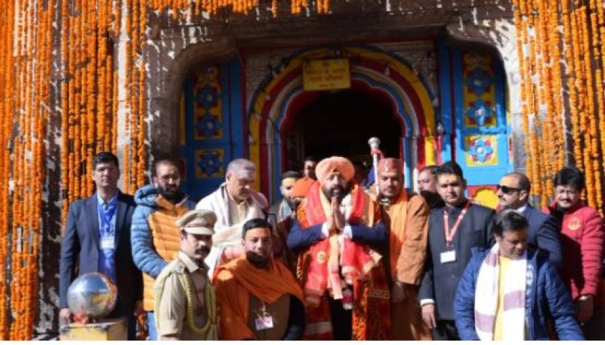 राज्यपाल ने किए बाबा केदार के दर्शन