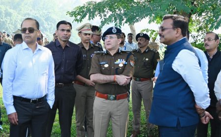 प्रधानमंत्री नरेंद्र मोदी के देहरादून में जनसभा को लेकर चीफ सेक्रेटरी ने देखी व्यवस्थाएं