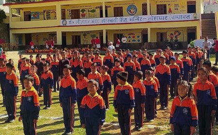 विद्याभारती के सरस्वती शिशु मंदिर  देवभूमि में लाखों विद्यार्थियों को राष्ट्रवाद, सनातन संस्कृति की शिक्षा 