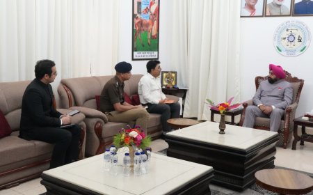 राज्यपाल गुरमीत सिंह ने पंतनगर में विकास कार्यों की समीक्षा की