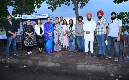 आर्ना फ़ाउंडेशन और छत्तीसगढ़ सिख संगठन के तत्वावधान में हुआ भव्य रक्तदान शिविर — 80 लोगों ने किया रक्तदान, मानवता की मिसाल बनी यह पहल