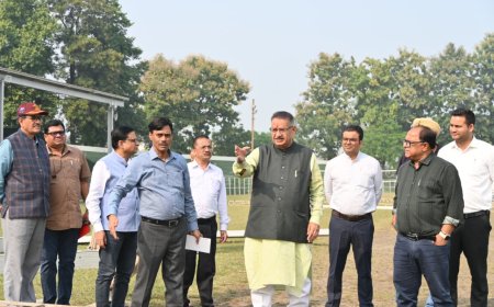 कृषि मंत्री गणेश जोशी ने पंतनगर में आयोजित होने वाले कृषक सम्मेलन की तैयारियों का लिया जायजा