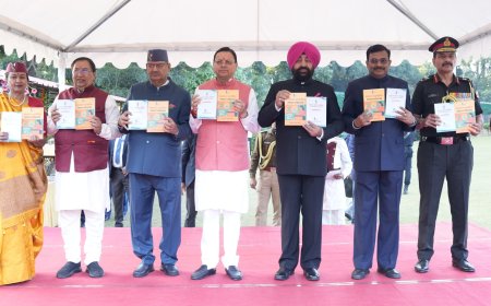 उत्तराखण्ड रजत जयंती पर राजभवन में विशेष स्वल्पाहार एवं पुस्तक विमोचन