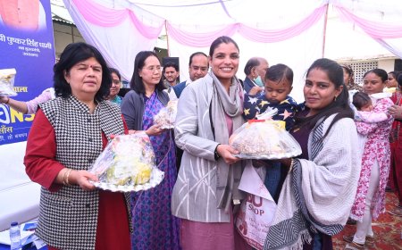 मुख्यमंत्री पुष्कर सिंह धामी के दिशा-निर्देशों में ‘सांस अभियान 2025–26’ का शुभारंभ, हर बच्चे की सेहत के लिए सामूहिक संकल्प