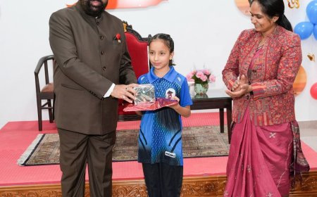 बाल दिवस पर ‘अमृत पीढ़ी संवाद’: राज्यपाल ने बच्चों को बड़े सपने और नई तकनीक अपनाने के लिए प्रोत्साहित किया