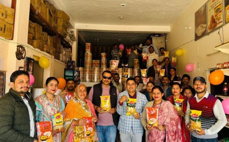 बेलवाल भोग की 11वीं वर्षगांठ पर नए उत्पादों का भव्य शुभारंभ