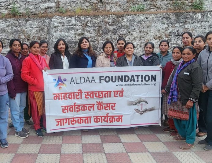 एल्डा फाउंडेशन द्वारा सर्वाइकल कैंसर पर जागरूकता अभियान चलाया गया