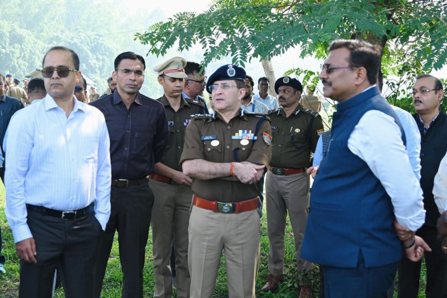 प्रधानमंत्री नरेंद्र मोदी के देहरादून में जनसभा को लेकर चीफ सेक्रेटरी ने देखी व्यवस्थाएं