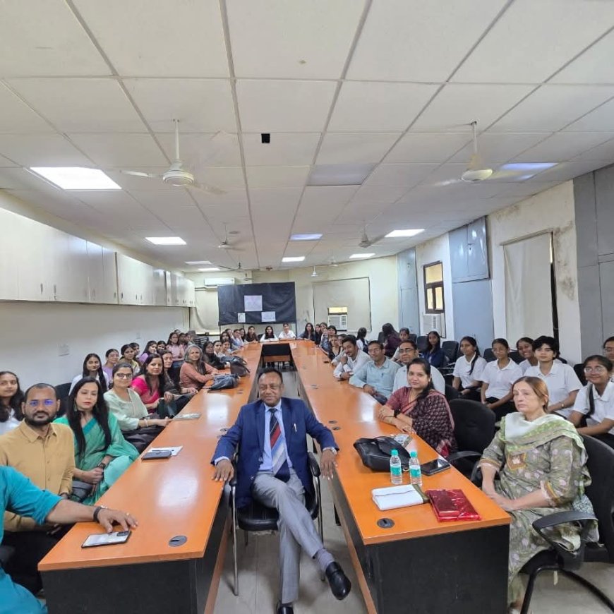 दिल्ली विश्वविद्यालय में रस वैद्य बालेंदु प्रकाश का व्याख्यान विज्ञान और परंपरा का अनोखा संगम