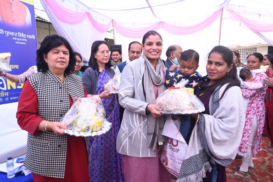 मुख्यमंत्री पुष्कर सिंह धामी के दिशा-निर्देशों में ‘सांस अभियान 2025–26’ का शुभारंभ, हर बच्चे की सेहत के लिए सामूहिक संकल्प