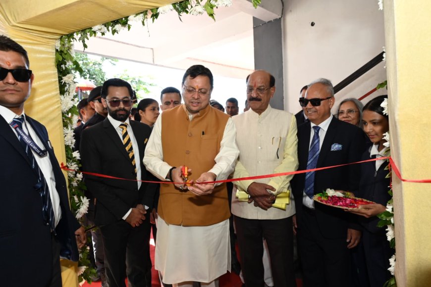 भविष्य के कर्णधारों को संस्कारयुक्त शिक्षा की जरूरत: ऋषिकेश में सीएम धामी