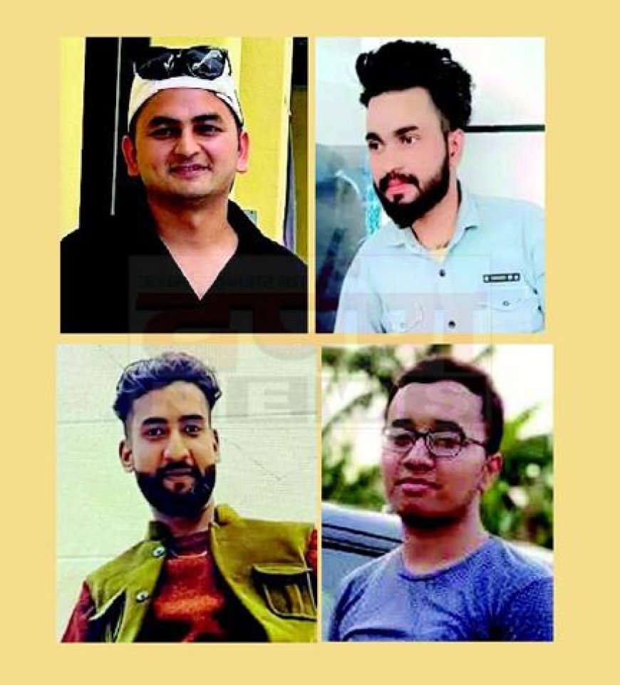ऊधमसिंह नगर में सड़क हादसों में चार युवकों की दर्दनाक मौत