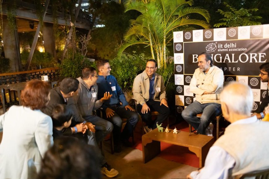 IIT दिल्ली ऐलुमनी मीट, बेंगलुरु में आचार्य प्रशांत का प्रेरक संवाद