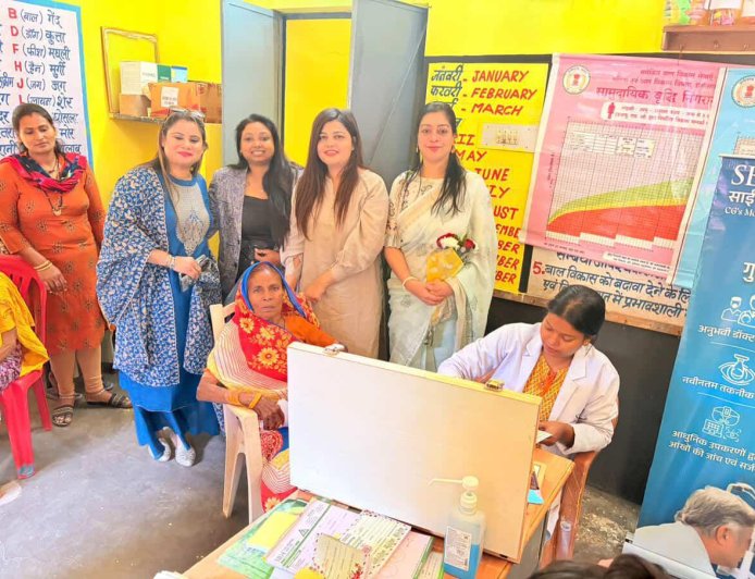 आर्ना फाउंडेशन के तत्वावधान में निःशुल्क स्वास्थ्य शिविर का सफल आयोजन