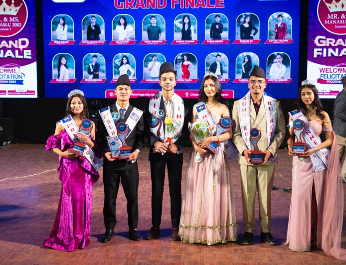 मनास्लु वर्ल्ड कॉलेज का “स्वागत तथा सम्मान कार्यक्रम–2082” संपन्न, सुजल और अभियान बने विजेता