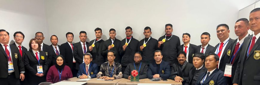 Indian Men's Sepak Takraw Team Wins Gold Medal at Asian Games  in Tokyo, enhance Glory to India
