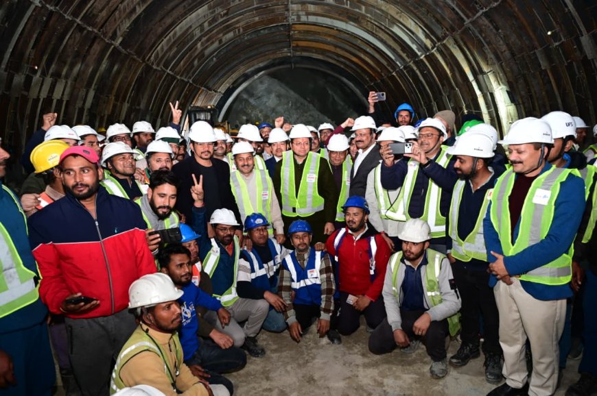 मुख्यमंत्री श्री पुष्कर सिंह धामी ने जमरानी बहुउद्देशीय बांध परियोजना के अंतर्गत चल रहे निर्माण कार्यों का किया स्थलीय निरीक्षण