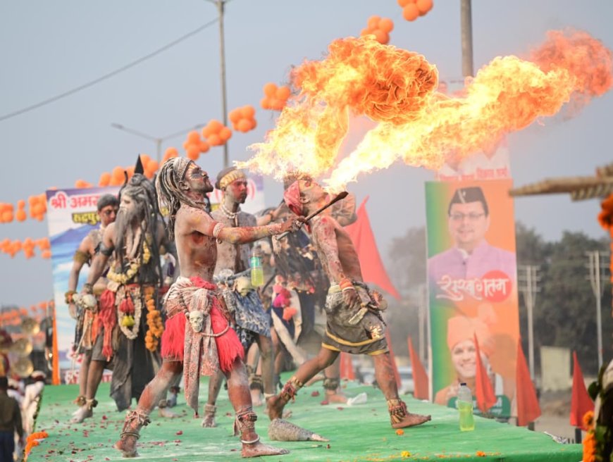 उधमसिंह नगर कार्निवाल सरस आजीविका मेला-2026 का किया शुभारम्भ