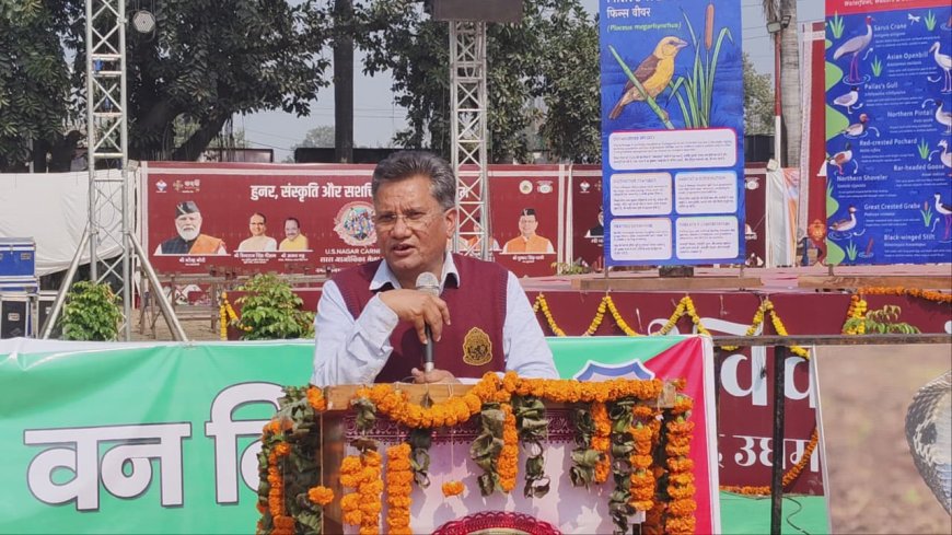 रूद्रपुर में सरस मेला बना पर्यावरण जागरूकता का मंच