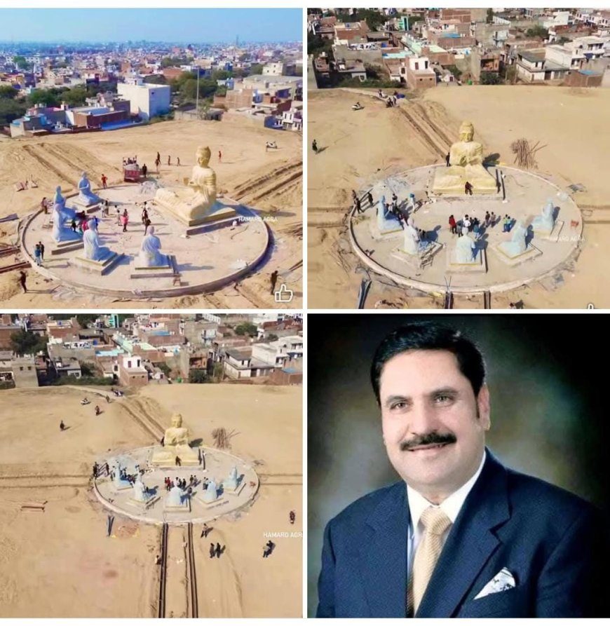 आगरा में विश्वस्तरीय बुद्ध स्मारक से बदलेगी प्रदेश की पहचान: राजेश खुराना