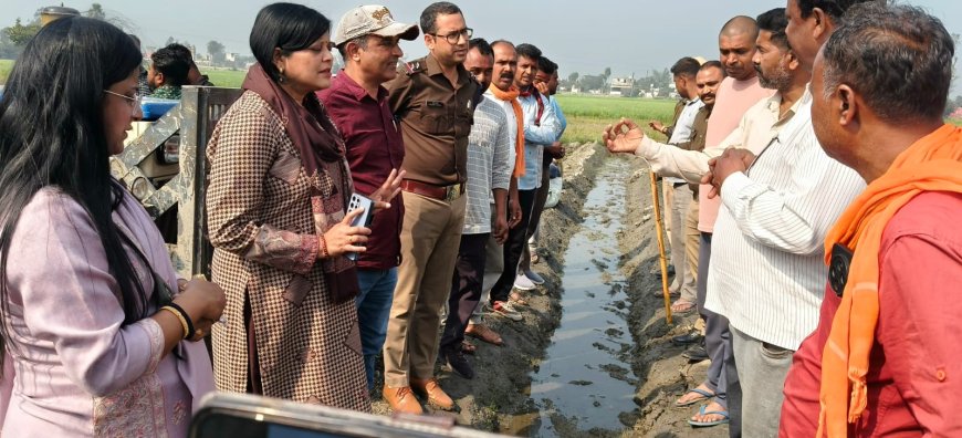गदरपुर में ग्रीष्मकालीन धान पर प्रशासन की सख्त कार्रवाई