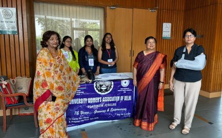 महिला सशक्तिकरण के 75 वर्ष: दिल्ली विश्वविद्यालय महिला संघ का प्लैटिनम सम्मेलन, डॉ. ऋचा देवन को लाइफटाइम अचीवमेंट अवॉर्ड