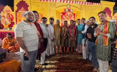 मां भगवती जागरण का आयोजन