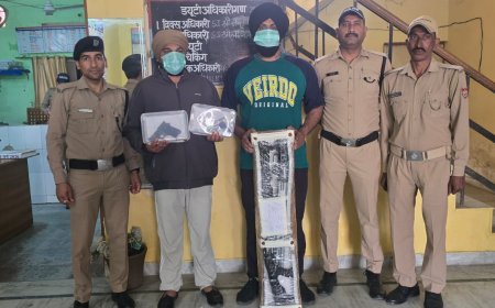 अपराध मुक्त देवभूमि की दिशा में बड़ी कार्रवाई: दो हथियार तस्कर गिरफ्तार, पंप एक्शन गन और पिस्टल बरामद
